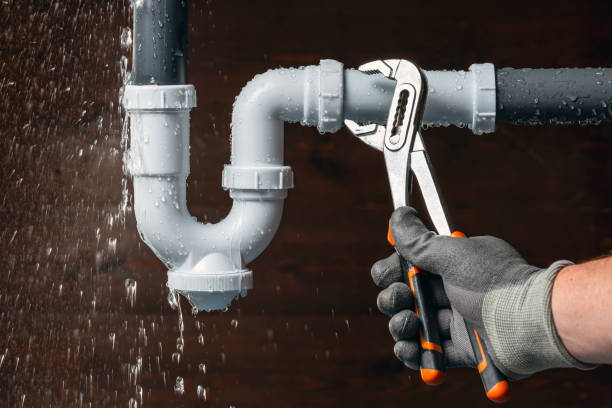 Professional Drain Cleaning technician working in Crescent, OK